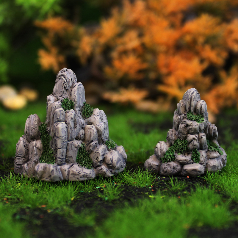Marine Aquarium Aquascape - Mini montaña en miniatura de piedra