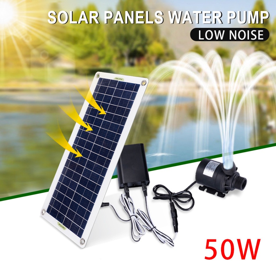 Marine Aquarium Kit - Bomba de Agua Solar de 50W