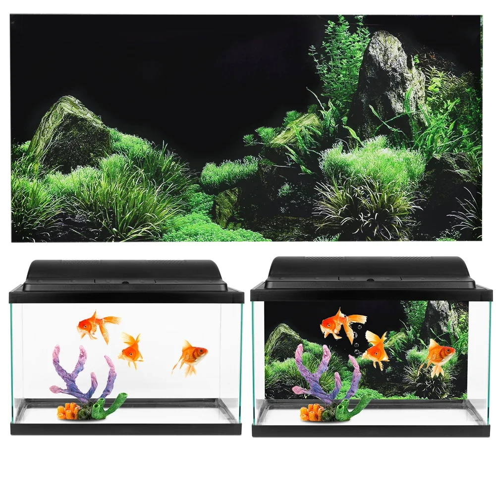 Póster de pegatina 3d para fon - Marine Aquarium Aquascape reseña y precio
