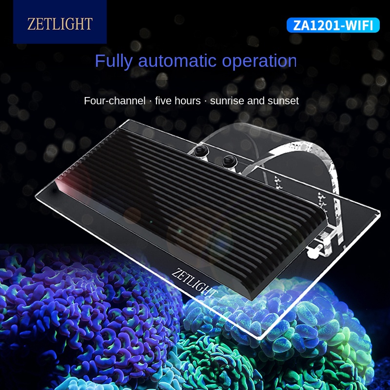 ZETLIGHT-Luz LED de ZA-1201AI  - Aquarium Blue Marine reseña y precio