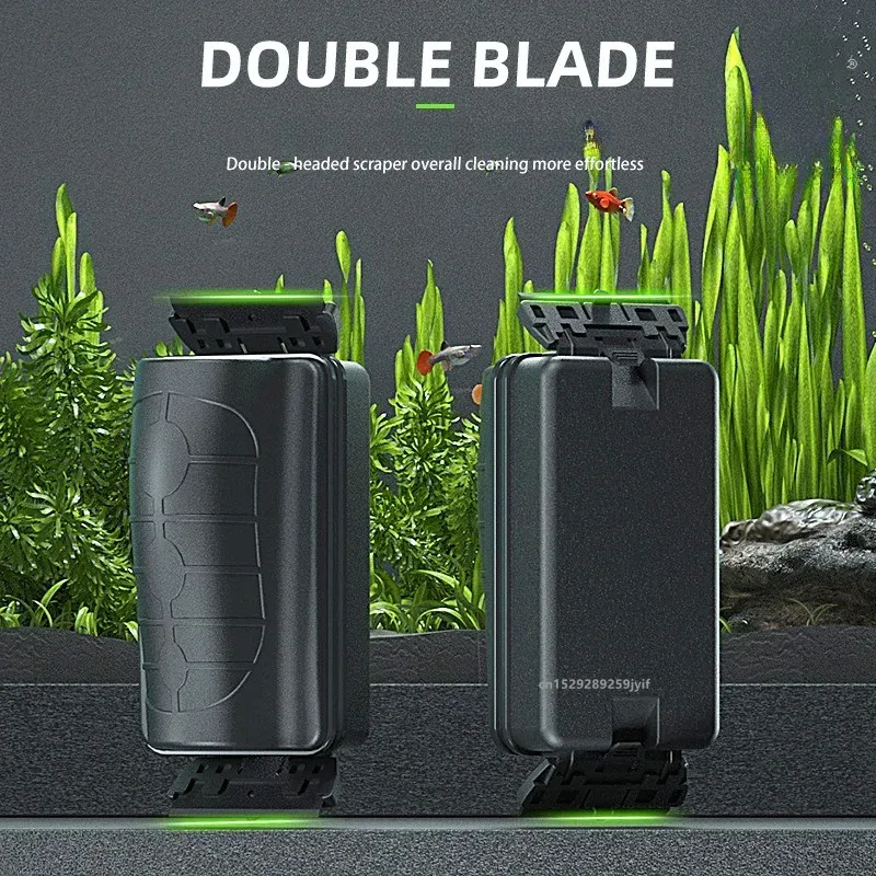Cepillos Magnéticos Pequeños p - Marine Aquarium Glass Cleaner reseña y precio