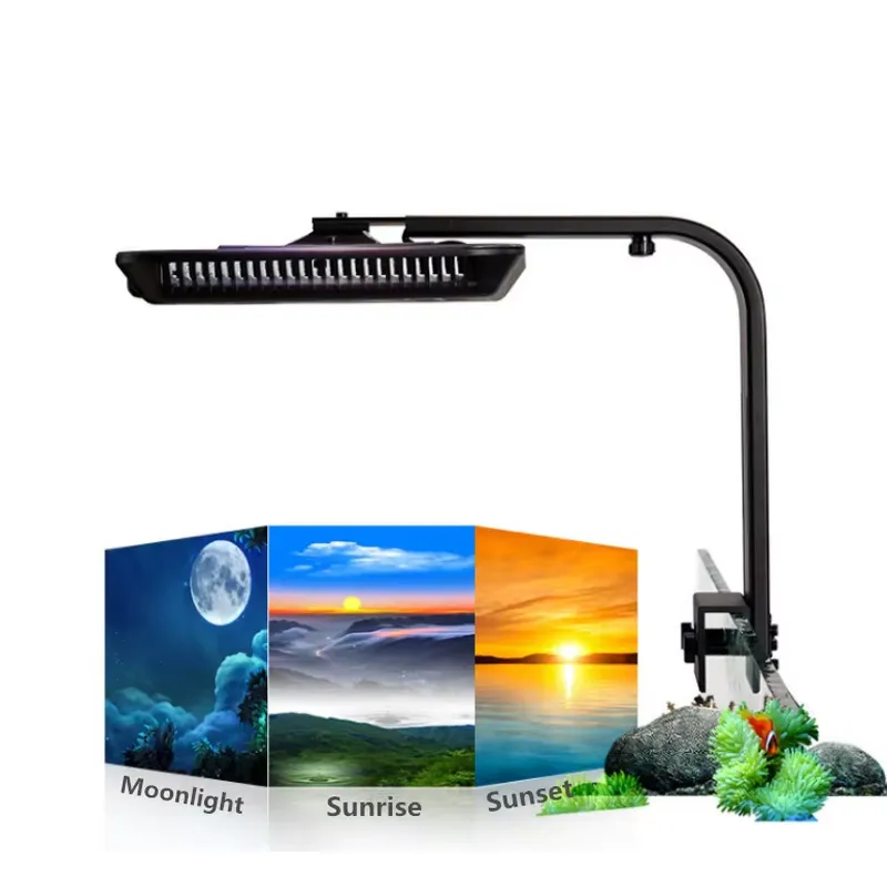 Luz LED RGB de 90W para Acuari - Marine Aquarium Hours reseña y precio